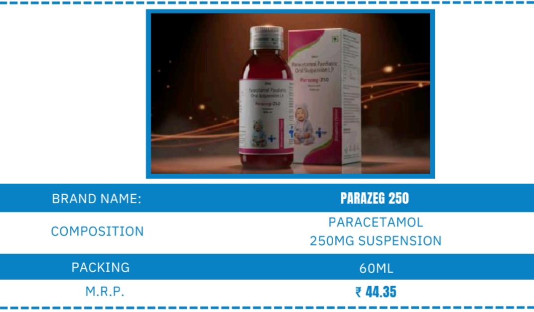 PARAZEG 250 SYRUP