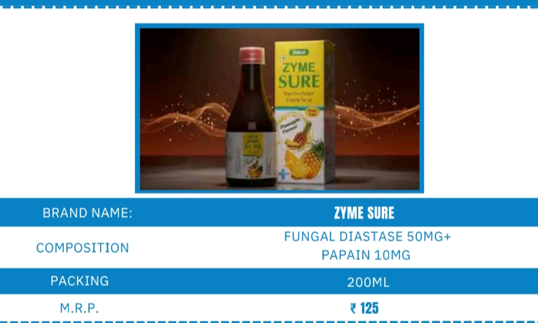 ZYME SURE SYRUP 200 ML