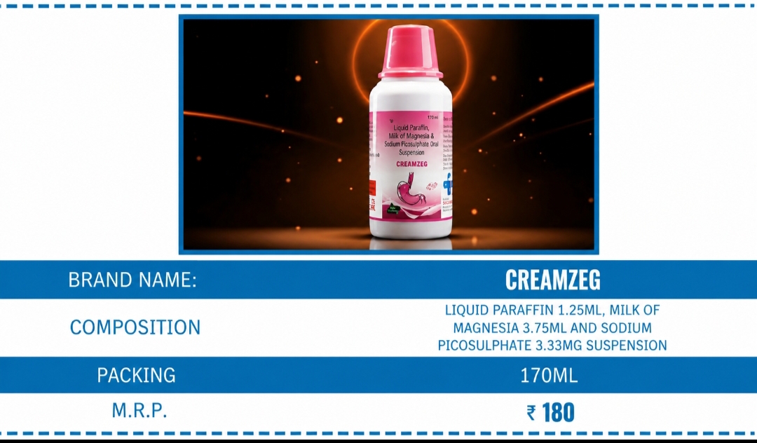 CREMZEG SYRUP 170 ML